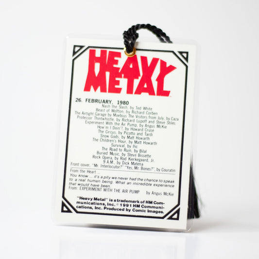 HEAVY METAL BOOKMARK BOOSTER (3 PACK)
