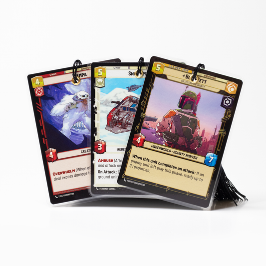 STAR WARS UNLIMITED BOOKMARK BOOSTER (3 PACK)